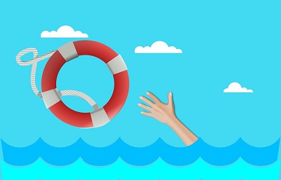 Lifebuoy and or lifejacket can save a drowning man